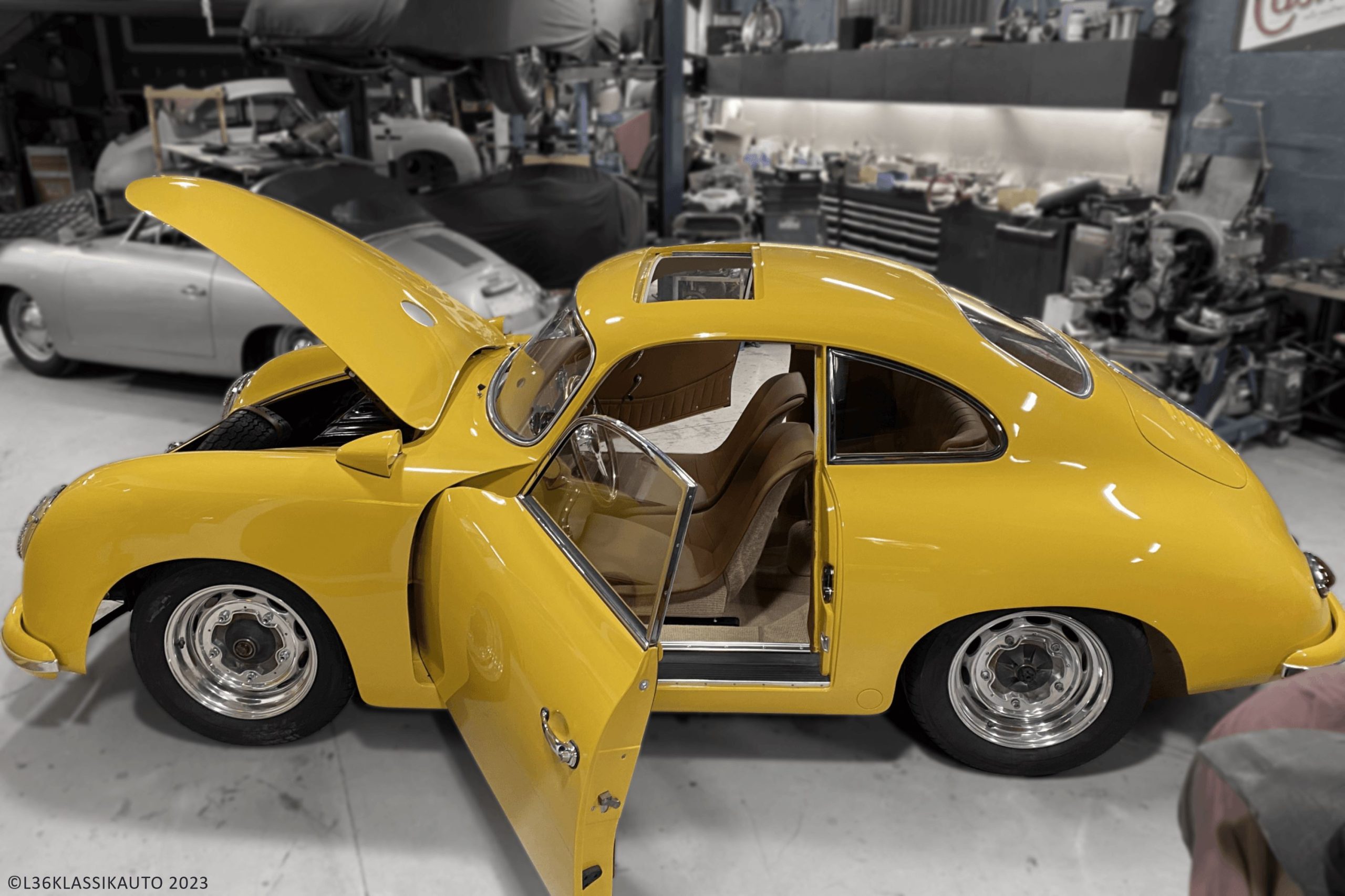 Restauration Porsche 356 AT2 TO