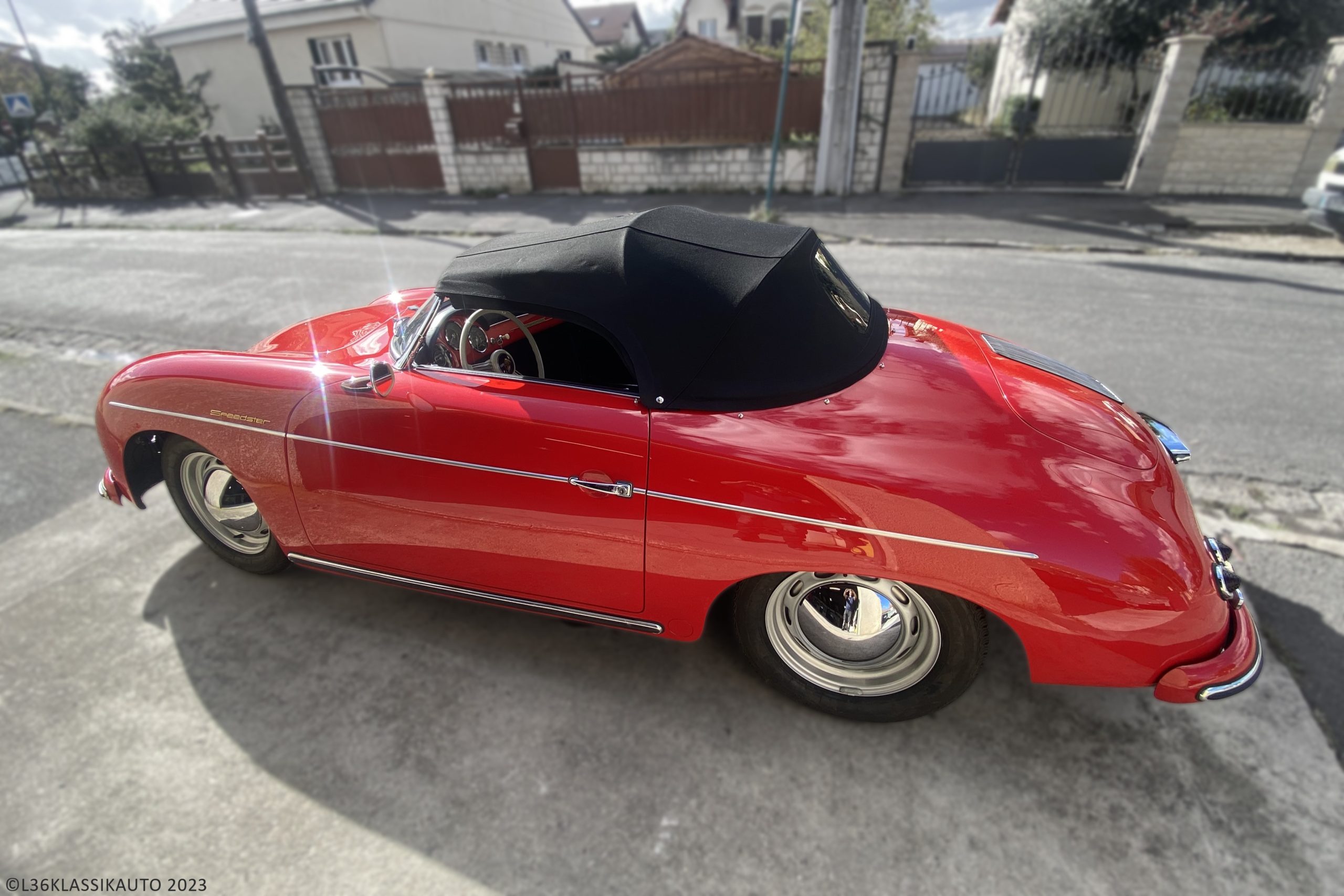 Restauration Porsche 356 Speedster Cabriolet